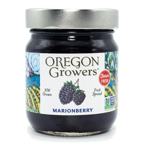 Oregon Growers Marionberry Fruit Spread - Marionberry Jam Made In Oregon, Blackberry