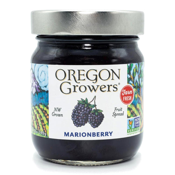 Oregon Growers Marionberry Fruit Spread - Marionberry Jam Made In Oregon, Blackberry