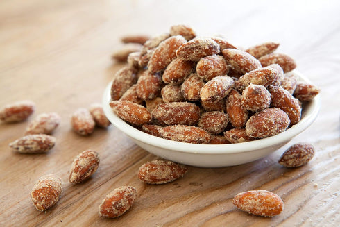 1.5 oz Pack (20-Pack) Bold and Spicy Flavored Snack Almonds Variety by Sohnrey Family Foods