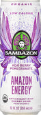 Sambazon Acai Berry Pomegranate, Energy Drink, 12 Fl Oz Can