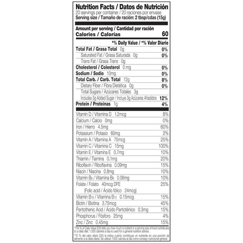10.5 (Pack 12) Nestle Nestum Instant Cereal, Wheat & Honey, Ounce