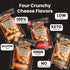 Umland's Umlands Pack (4 Colby 0g Crunchy Cheese High Protein Keto Snack Variety Flavors: Cheddar, Jack, Pepper Jack