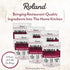 5.46 Pack 6 Roland Foods Roasted Garlic Seasoned Quinoa, Ounce Bag