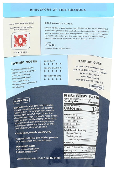 Tom's Perfect 10 10 , Granola Classic, Ounce