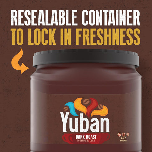 25.3 oz Yuban Dark Roast Bold Ground Coffee, Canister
