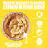 Fit Butters Banana Maple French Toast Cashew Almond Butter Vegan Spread - Added Protein and Coconut Oil, Low Carb, Low