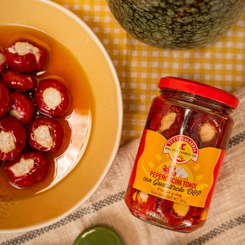 290 TuttoCalabria - Hot Cherry Peppers With Cheese g