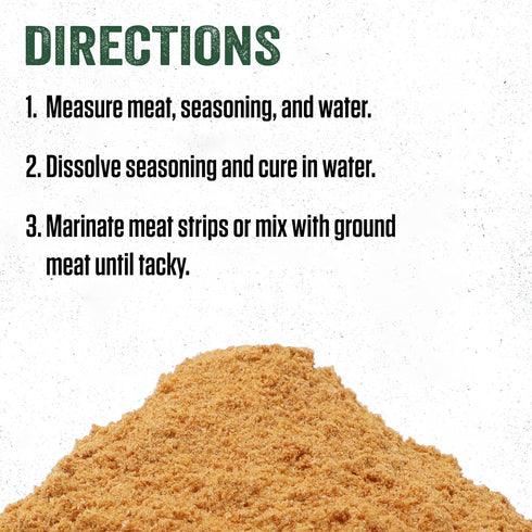 25 18.3 Packet Packet LEM Products Backwoods Mesquite Jerky Seasoning, Ideal for Wild Game and Domestic Meat, Seasons