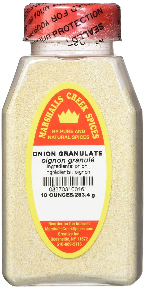 Marshalls Creek Spices Onion Granulate Seasoning, 10 Ounce