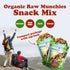 1 Mulberries, Food to Live - Organic Raw Munchies Snack Mix, Pound - Raw and Non-GMO Snack Mix Contains Cacao Nibs