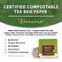 Teeccino French Roast Herbal Tea, 10 Tea Bags - Caffeine Free & Prebiotic Coffee Alternative