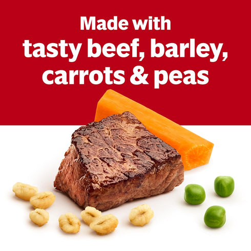 10.5 oz (Pack 4) Campbell's Condensed Beef Soup With Vegetables and Barley, Can