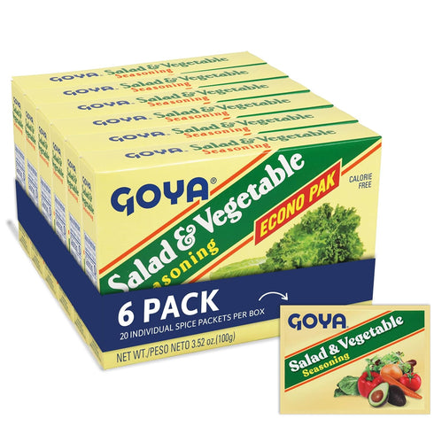 Salad and Vegetable Seasoning by Goya, All Purpose Seasoning for Fresh Vegetables,
