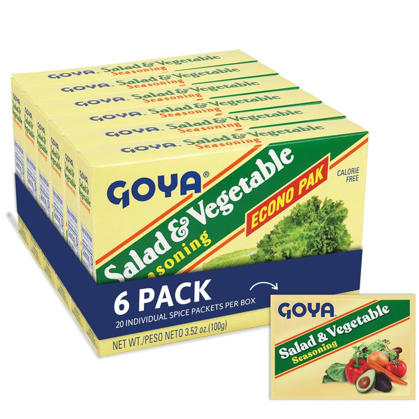 Salad and Vegetable Seasoning by Goya, All Purpose Seasoning for Fresh Vegetables,