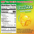 Gummy 8.47oz 10 Packs Gummy AMOS Peelerz Pineapple Candy, Peelable Fruit-Shaped Candy, Box with Individual Fun Peeling