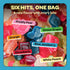 6 Pack Gummies 6 Gummies Gummy 90 Sweet Stash Jams Fruit Flavor Mix Gluten Free Made with Natural Ingredients Music