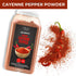Cayenne Pepper Powder Bulk 5 LB, All Natural Red Pepper Spice, 50,000 SHU Heat for Commercial and Home Cooking