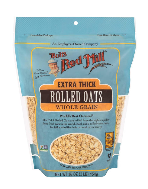 Bob's Red Mill Extra Thick Rolled Oats, 16 Oz (Pack of 1)