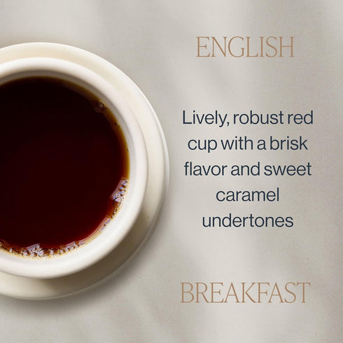 4 11+ Rishi Tea English Breakfast Tea - Organic Loose Leaf Pure Black Tea, Energizing & Caffeinated, Ideal for Hot