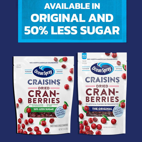 48oz Ocean Spray Craisins Original Dried Cranberries, Dried Fruit