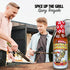 KICKIN' Spicy Teriyaki Sauce with Habanero – 13 oz. – Premium Gourmet Hot Stir Fry Sauce – Perfect Steak Marinade or Chicken Teriyaki Sauce