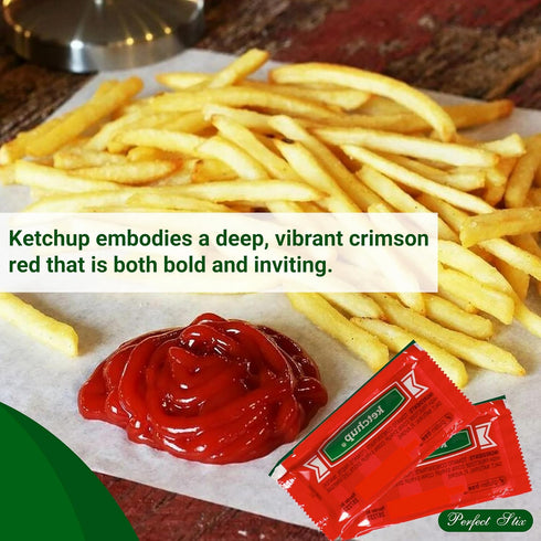 100 Packets. 50 Packets 50 Packets Perfect Stix Condiment Kit. Total Mustard and Ketchup
