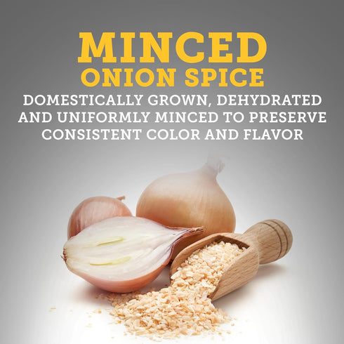 Tone's 1.88 Minced Onion, Ounce
