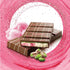 5.29 Oz, Fiorella Dubai Angel Hair Chocolate Bar Pink & White Cotton Candy, Luxurious Milk Chocolate with a Heavenly