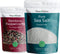 Viva Doria Rainbow Peppercorns Blend, 12 Oz and Pure Sea Salt, Coarse
