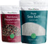 Viva Doria Rainbow Peppercorns Blend, 12 Oz and Pure Sea Salt, Coarse