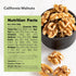 Omega-3 3 lb NUTS U.S. California Raw Walnuts (No Shell) Fresh Chandler Variety with a Mild, Buttery Crunch A Delicious