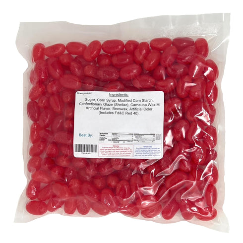 2 YANKEETRADERS Cinnamon Jelly Beans, Jumbo Size, Pound Bulk Bag