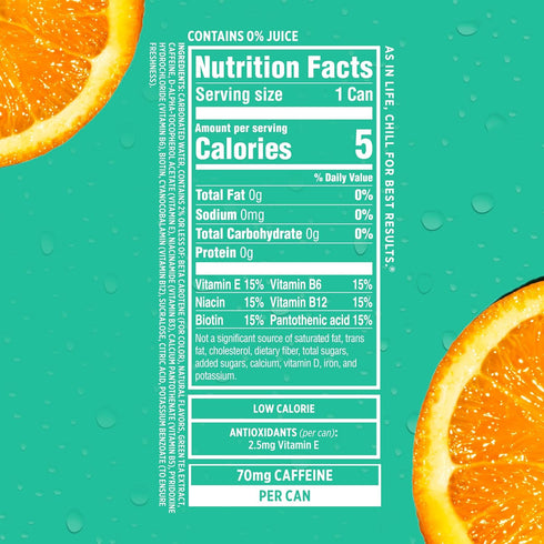 Vitamins,16 oz (Pack 12) Sparkling Ice Caffeine Tropical Punch Sparkling Water with Caffeine, Zero Sugar