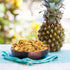 (2 lb) Traina Home Grown Dried Natural Pineapple Pieces No Sugar Added, Non-GMO, Gluten-Free, Kosher, Vegan, Healthy