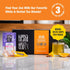 Tiesta Tea Herbal Tea Gift Box - Loose Leaf Medium to Non-Caffeinated Variety Pack, 3 Pouches