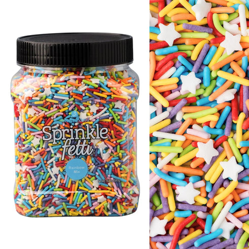 Sweets Indeed, Bulk Sprinkles, 1.3 pounds, Sprinkle Mix, Perfect for Cake Decorations,