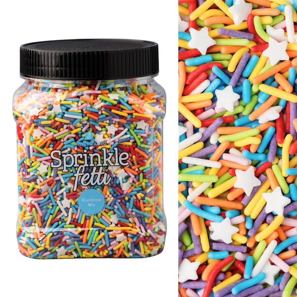 Sweets Indeed, Bulk Sprinkles, 1.3 pounds, Sprinkle Mix, Perfect for Cake Decorations,