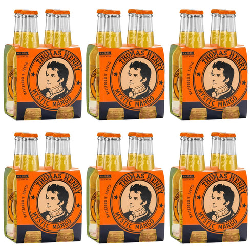 Thomas Henry Mystic Mango Soda, Premium Tropical Cocktail Mixer, 6.8 Fl Oz