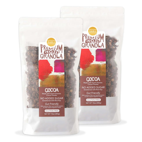 San-J Koji Cocoa Granola - Made with Real Cocoa Powder - Vegan
