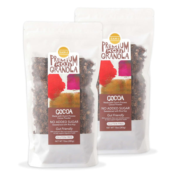 San-J Koji Cocoa Granola - Made with Real Cocoa Powder - Vegan
