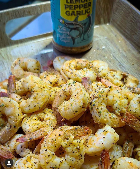 (13oz) SuckleBusters Lemon Pepper Garlic: Zesty Seasoning for Seafood and Chicken, All-Natural Lemon, Gluten-Free, No