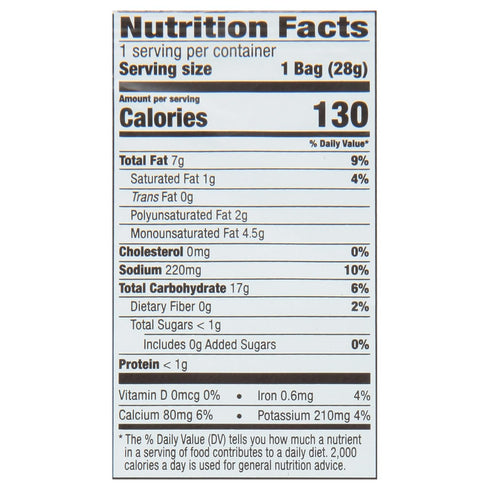 1 Oz (Pack 24) Sensible Portions Garden Veggie Snacks - Veggie Straws, Gluten Free, Snack Size Sea Salt