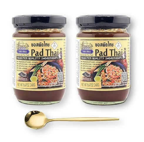 Generic Thai Aree Pad Thai Noodle Sauce 8.47 oz. X 2 with Bonus