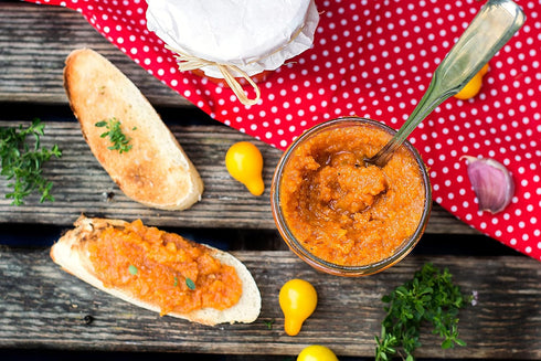|19oz 540g Zergut | Zucchini Spread | Russian Style Ikra | Plant-Based Spread | Kosher | Vegan | No Artificial Colors