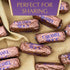 Pack 2 10oz Almond Roca of Sea Salt Caramel Roca Canisters - Individually Wrapped Caramel Candy - Sea Salt Caramel