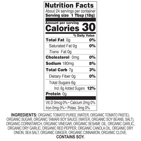 Asian Fusion 15 General Tso Sauce, Ounce - Non-GMO, Organic Certified, Kosher & Gluten Free