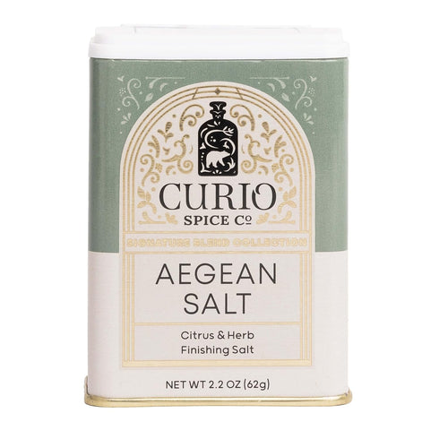 Curio Spice Co - Aegean Salt Signature Blend Collection - Citrus &