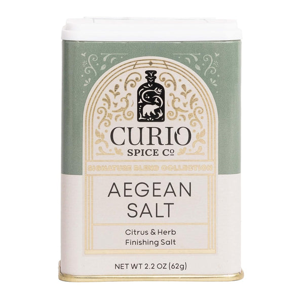 Curio Spice Co - Aegean Salt Signature Blend Collection - Citrus &
