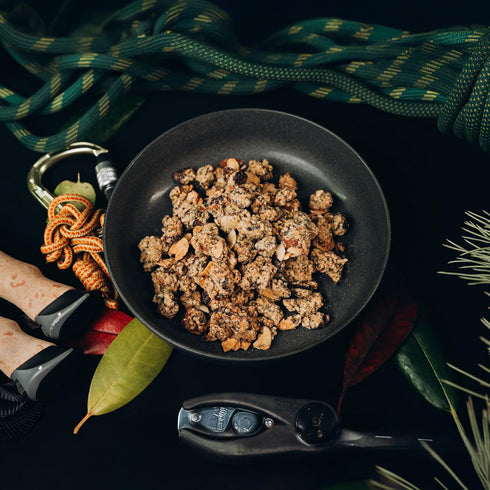 Backpacking 112g 1 Pack Nomad Nutrition Westcoast Hempola - Original Cereal | Granola Instant Freeze Dried & Camping