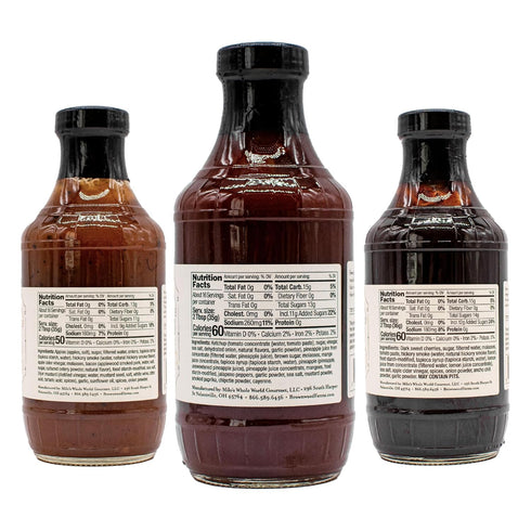 20oz (3 Count, Brownwood Farms BBQ Sauce, Made in Small Batches, Sweet and Tangy, Great on Fries, Meatloaf, Burgers